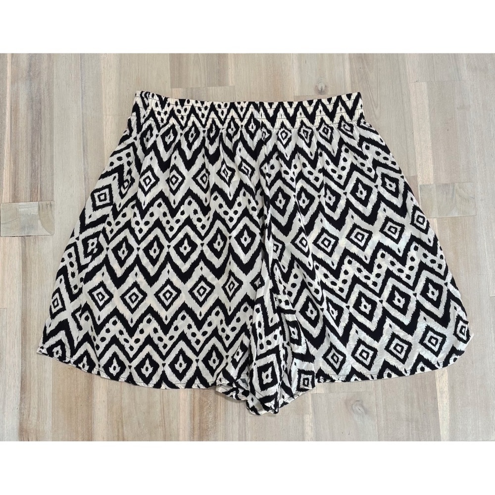 Tezenis Size Small Printed High Waist Casual Shorts
